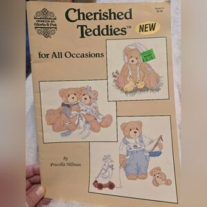 Designs by Gloria & Pat: CHERISHED TEDDIES for ALL OCCASIONS Cross Stitch Book